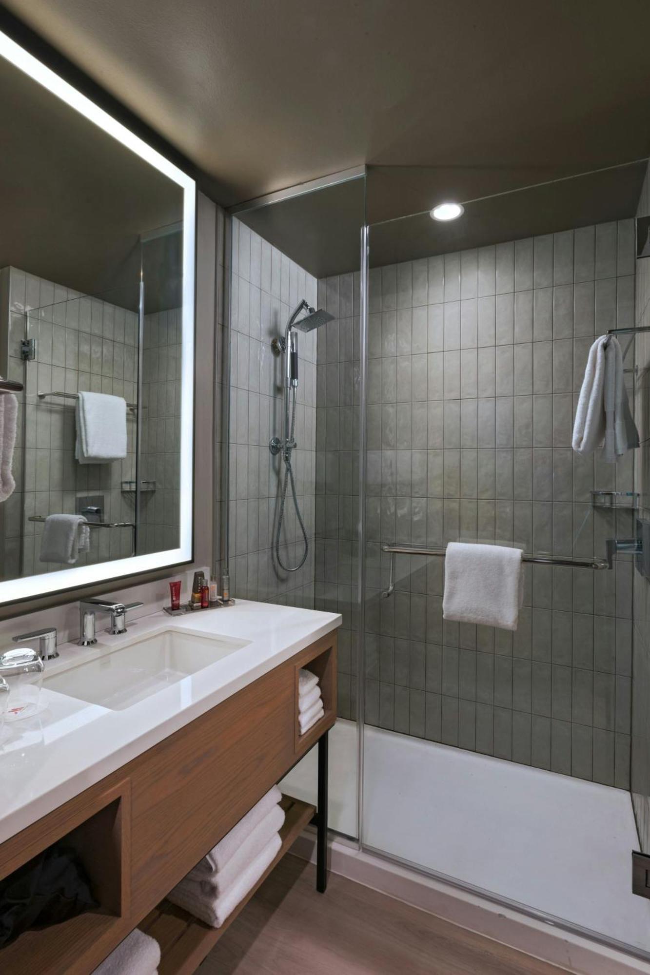 King Room City View High Floor or Mobility Accessible Roll Shower